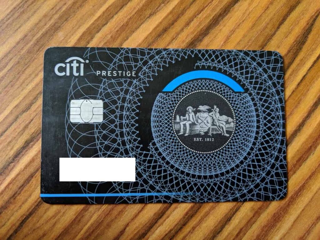 Citibank Prestige Credit Card